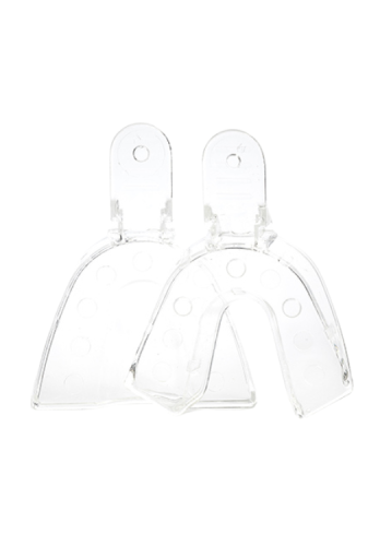 Łyżki wyciskowe Trays clear upper z perforacją 20 szt.png